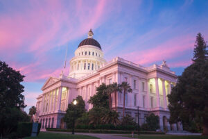 The State Capitol of California in Sacramento